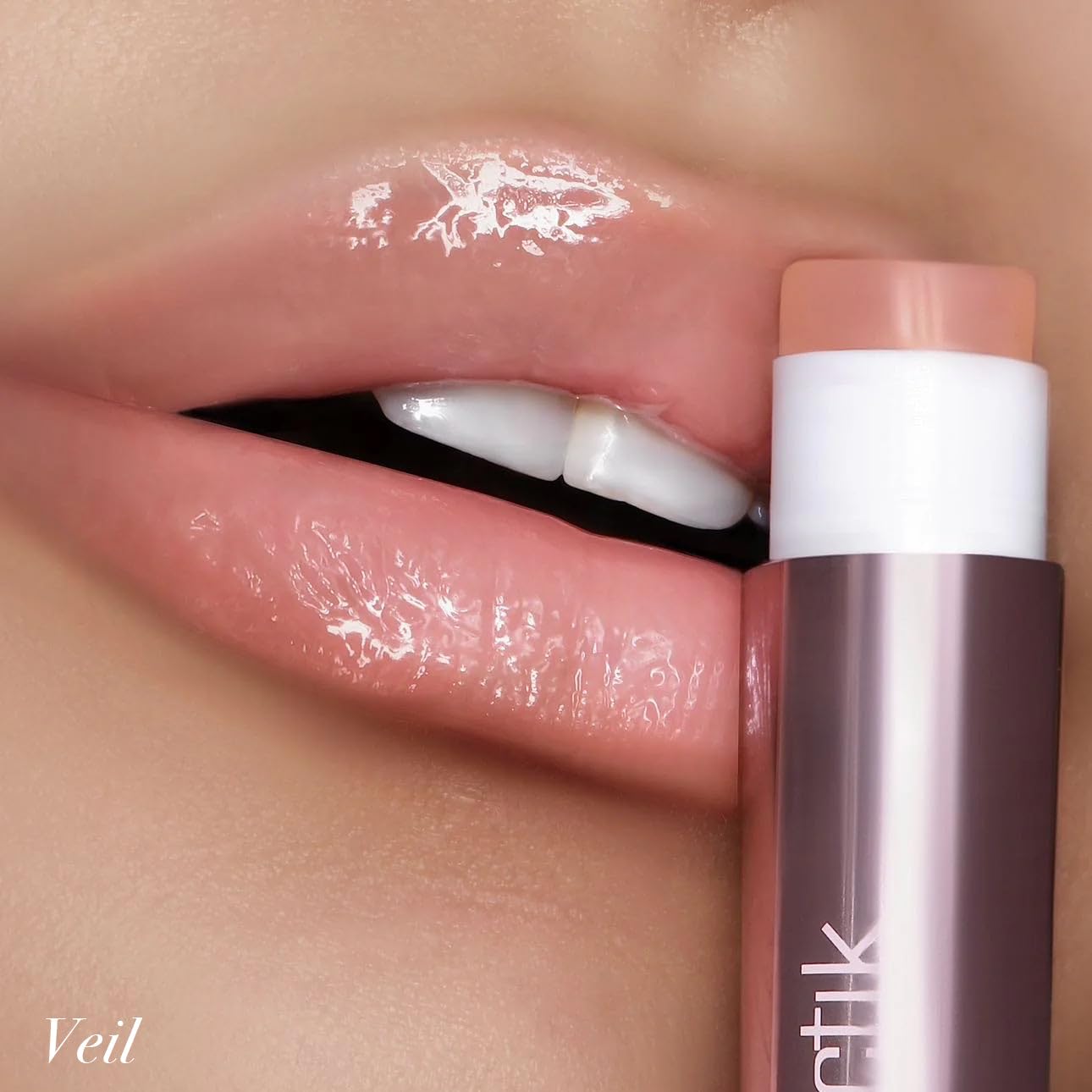 Girlactik Jello Gloss Balm – Hydrating Lip Gloss with Pink Lemonade Scent | 0.15 oz Veil