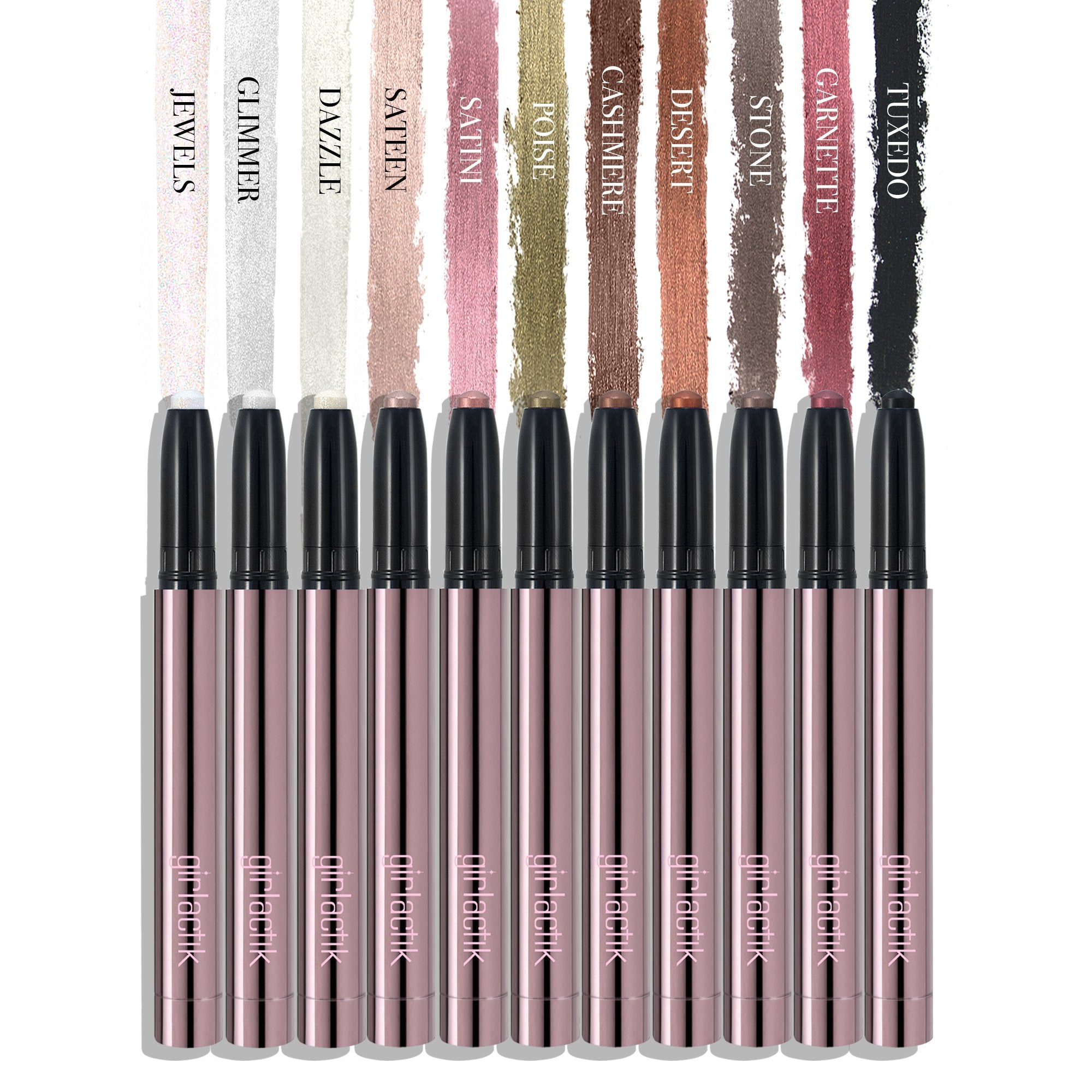Girlactik Shadow Stick Sateen – Long-Wearing Cream Eyeshadow