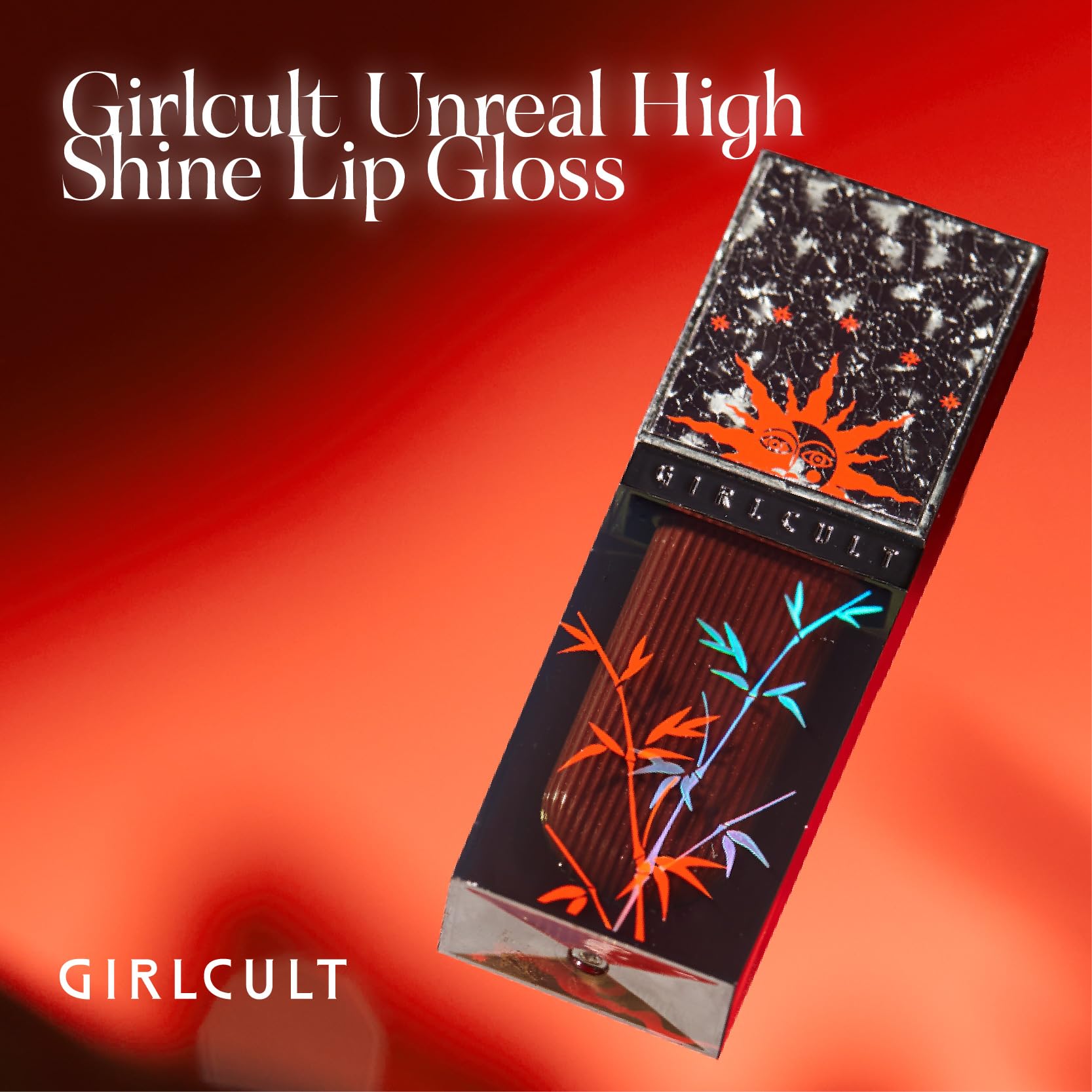GIRLCULT Glass Shine Lip Gloss – Non-Sticky Hydrating Lip Stain with High-Shine Finish