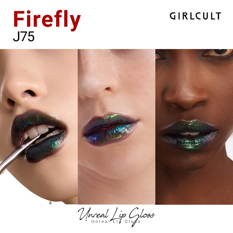 GIRLCULT Glass Shine Lip Gloss – Non-Sticky Hydrating Lip Stain with High-Shine Finish