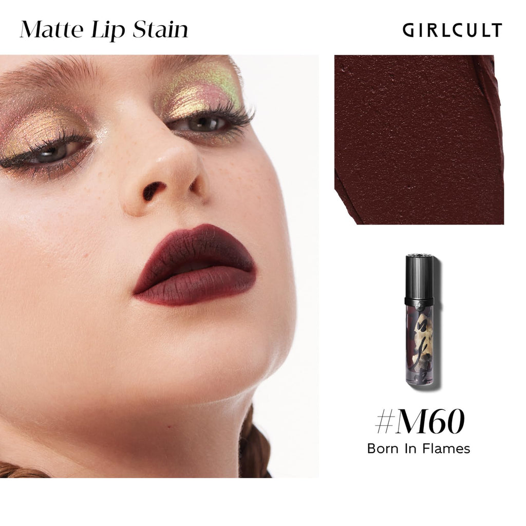 GIRLCULT 5-in-1 Makeup Gift Set – Eyeshadow Quad, Cream Blush, Matte Lip Stains & Hand Mirror