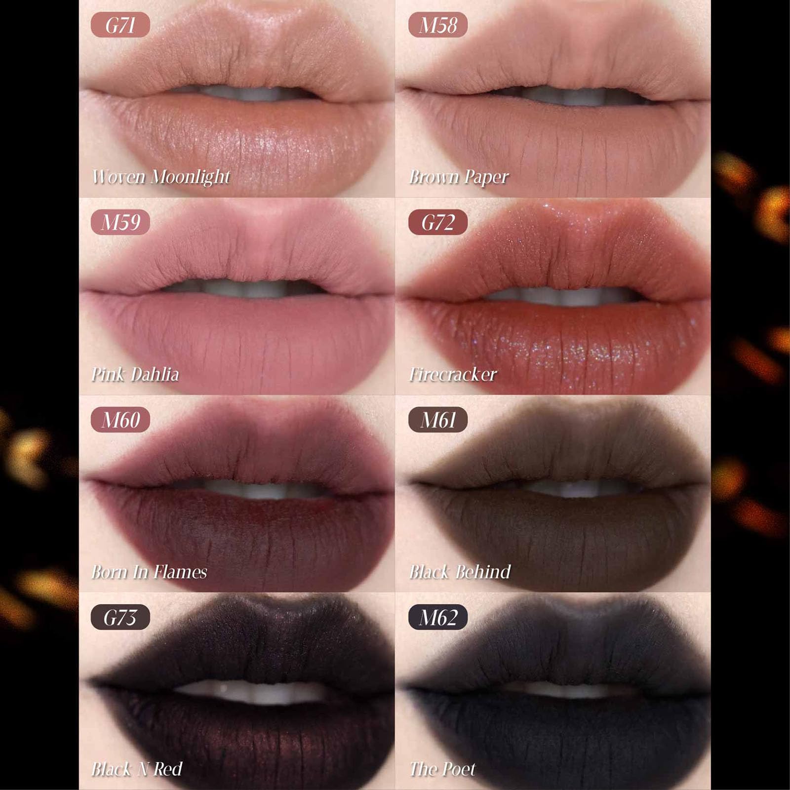 GIRLCULT Matte Lip Stain – Lightweight Velvet Lip Tint, Long Lasting Liquid Lipstick, Transfer Resistant, Non-Drying & Smudge Proof Formula (M61)