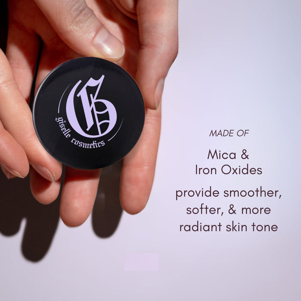 Giselle Cosmetics Vanilla Mineral Loose Eye Shadow – Organic, Holographic, Matte & Glitter Finish