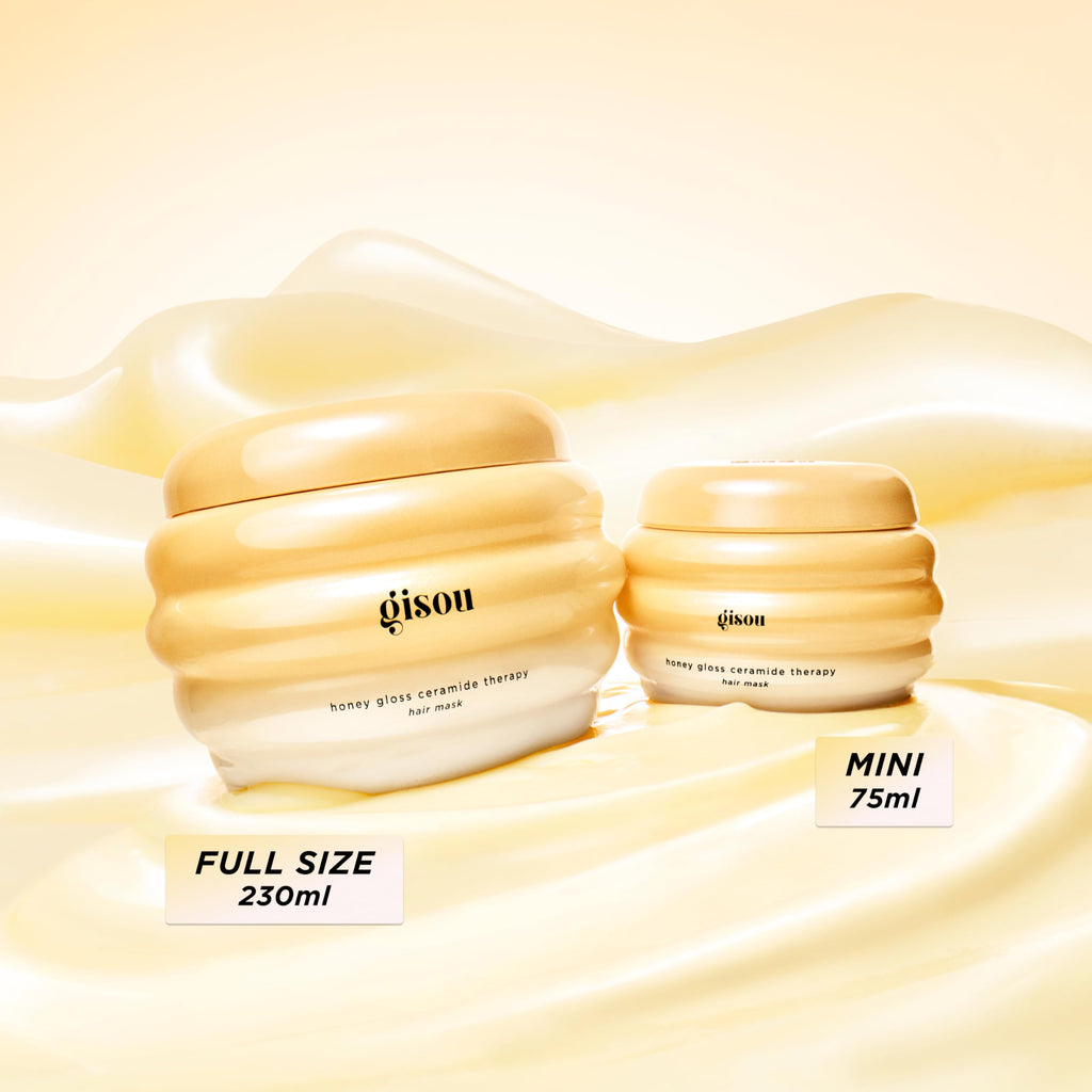 Gisou Honey Gloss Ceramide Therapy Hair Mask – Deep Hydration, Strength & Shine (7.8 oz)