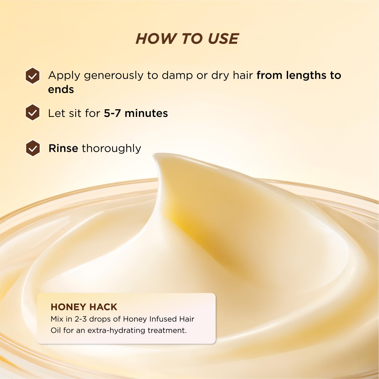 Gisou Honey Gloss Ceramide Therapy Hair Mask Mini – Deep Hydration, Repair & Shine (2.5 fl oz)