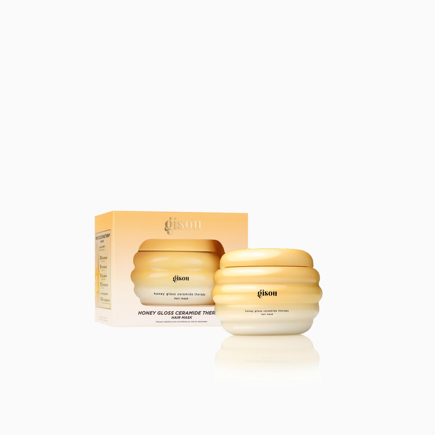 Gisou Honey Gloss Ceramide Therapy Hair Mask Mini – Deep Hydration, Repair & Shine (2.5 fl oz)