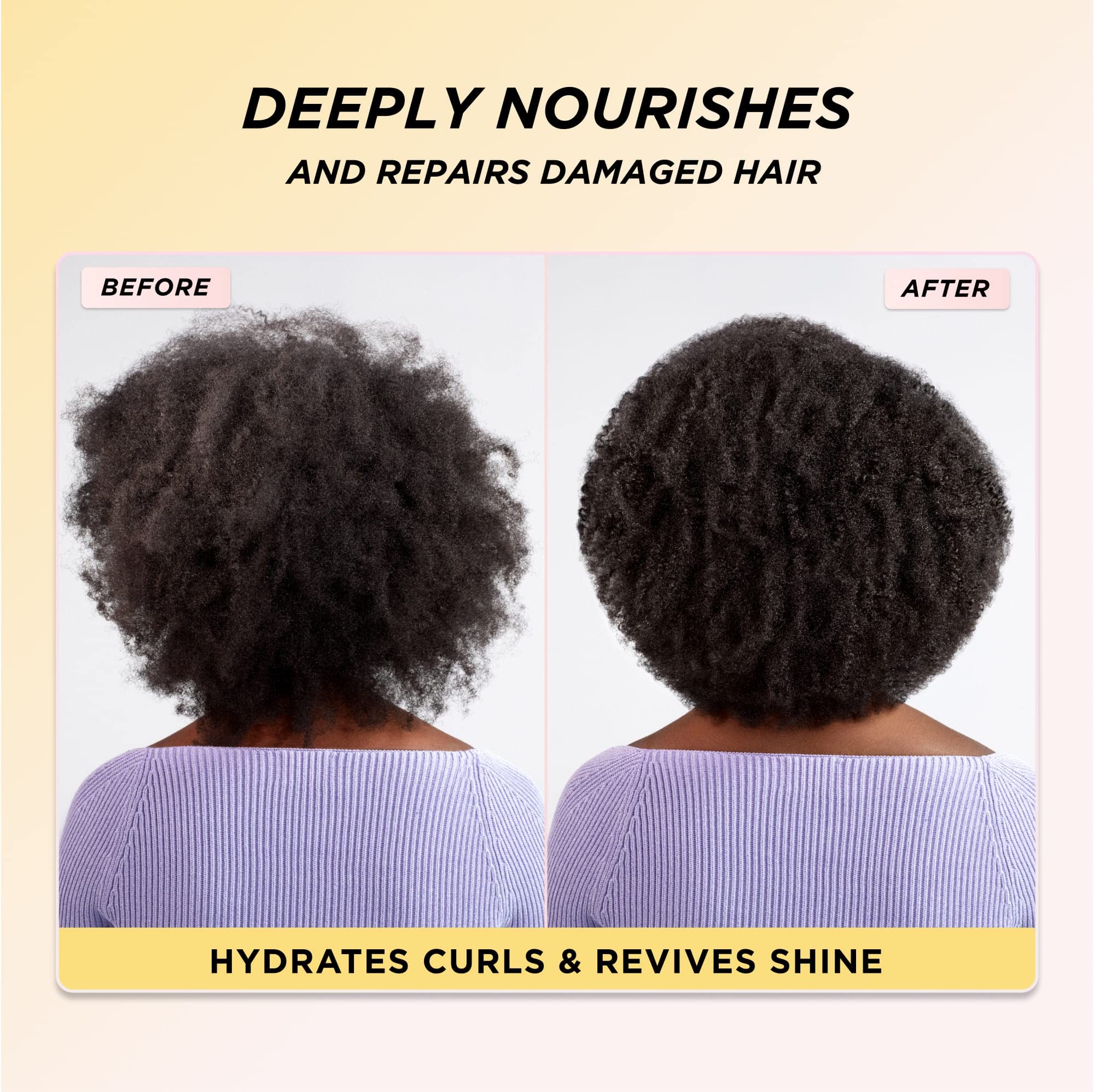 Gisou Honey Infused Hair Mask Travel Size — Hydration, Repair & Shine (2.5 fl oz)