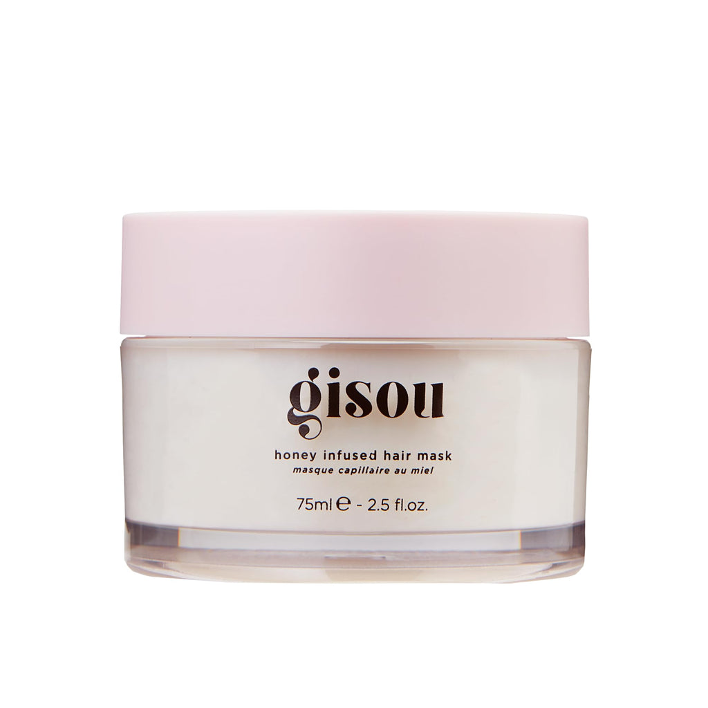 Gisou Honey Infused Hair Mask Travel Size — Hydration, Repair & Shine (2.5 fl oz)