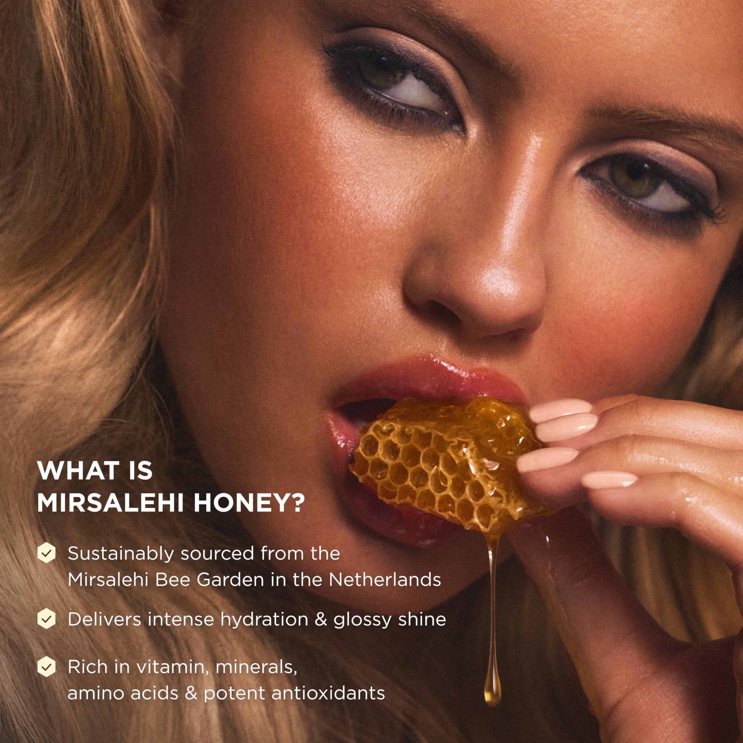 Gisou Honey Infused Hair Oil – Hydration, Shine & Frizz Control for All Hair Types | 1.7 Fl Oz