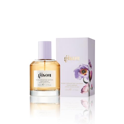 Gisou Honey Infused Hair Perfume – Lavender Berry Scent, Mirsalehi Honey & Argan Oil, 1.7 oz