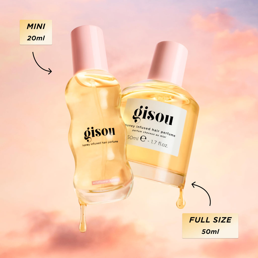 Gisou Honey Infused Hair Perfume – Wildflower Honey (15ml) | Signature Shine