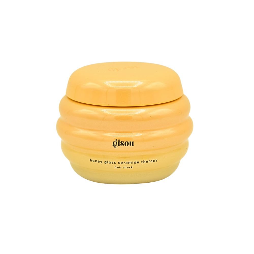Gisou Glow All The Way: Hair & Lip Gift Set – Lip Oil, Hair Mask, Hair Oil & Perfume