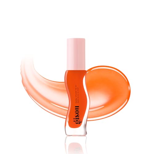 Gisou Honey Infused Lip Oil – Mango Passion Punch | Hydrating Lip Moisturizer (8ml)