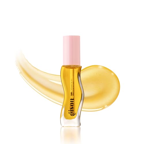 Gisou Honey Infused Hydrating Lip Oil – Fresh Honey | Nourishing Lip Moisturizer