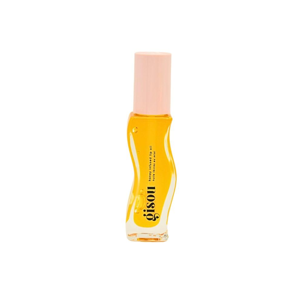 Gisou Glow All The Way: Hair & Lip Gift Set – Lip Oil, Hair Mask, Hair Oil & Perfume