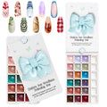 GJYUQHUA 18-Color Pat Pat Gel Polish & Tools Kit – Ombre Gel Palette, UV/LED Gradient Art