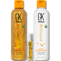 GK Hair Gold Shampoo & Conditioner Duo with Free Argan Oil Serum
