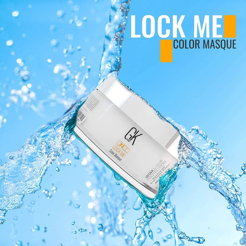 GK HAIR Hair Masque – Lock Me Deep Conditioner for Color Protection (7.05 oz)