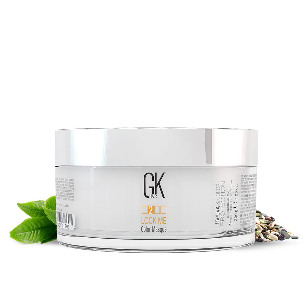 GK HAIR Hair Masque – Lock Me Deep Conditioner for Color Protection (7.05 oz)