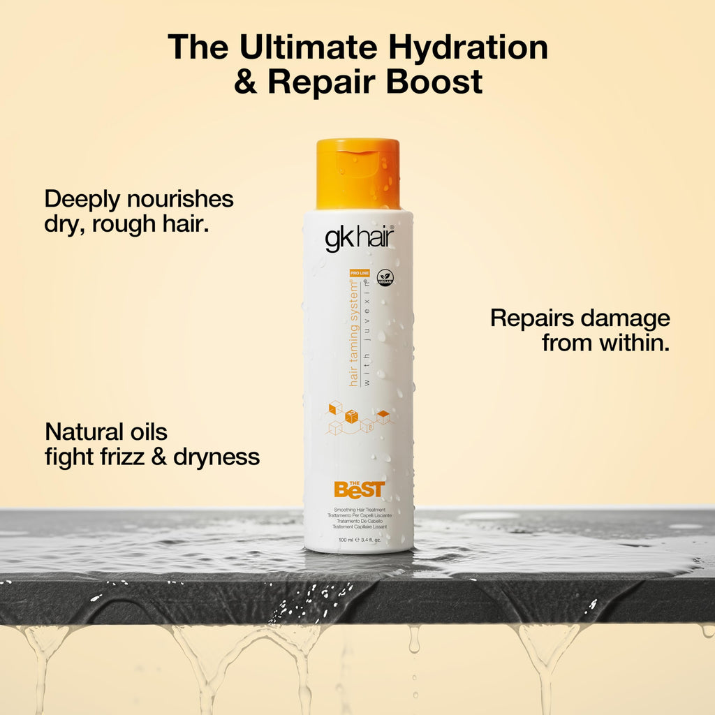 GK Hair Keratin Treatment - Frizz Control & Salon-Quality Smoothing (3.4 oz)