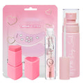 Glam Lux Beauty Bundle: Mystery Makeup Sets + Patches, Matte Blush, Setting Spray & Ombre Lip Treatment