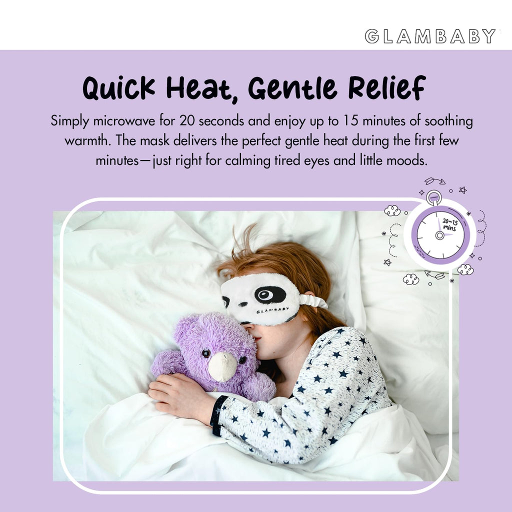GlamBaby Eye Care: Unbearable Bump Eye Mask for Kids — Heat & Cooling Therapy