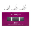 Glamgaze 750 Wispy Promade Fans – 5D/7D/9D, C-D-CC Curl, 0.05-0.07mm