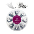 Glamgaze GLAMGAZE 800 Promade Fans – 8-15mm Mixed Lengths, 5D–16D, C/CC/D Curl, 0.05–0.07mm