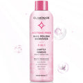 Glamonade Gel Nail Polish Remover – Non-Acetone Soak Off, Rose Seed Oil, 6 oz | Home Salon Essentials
