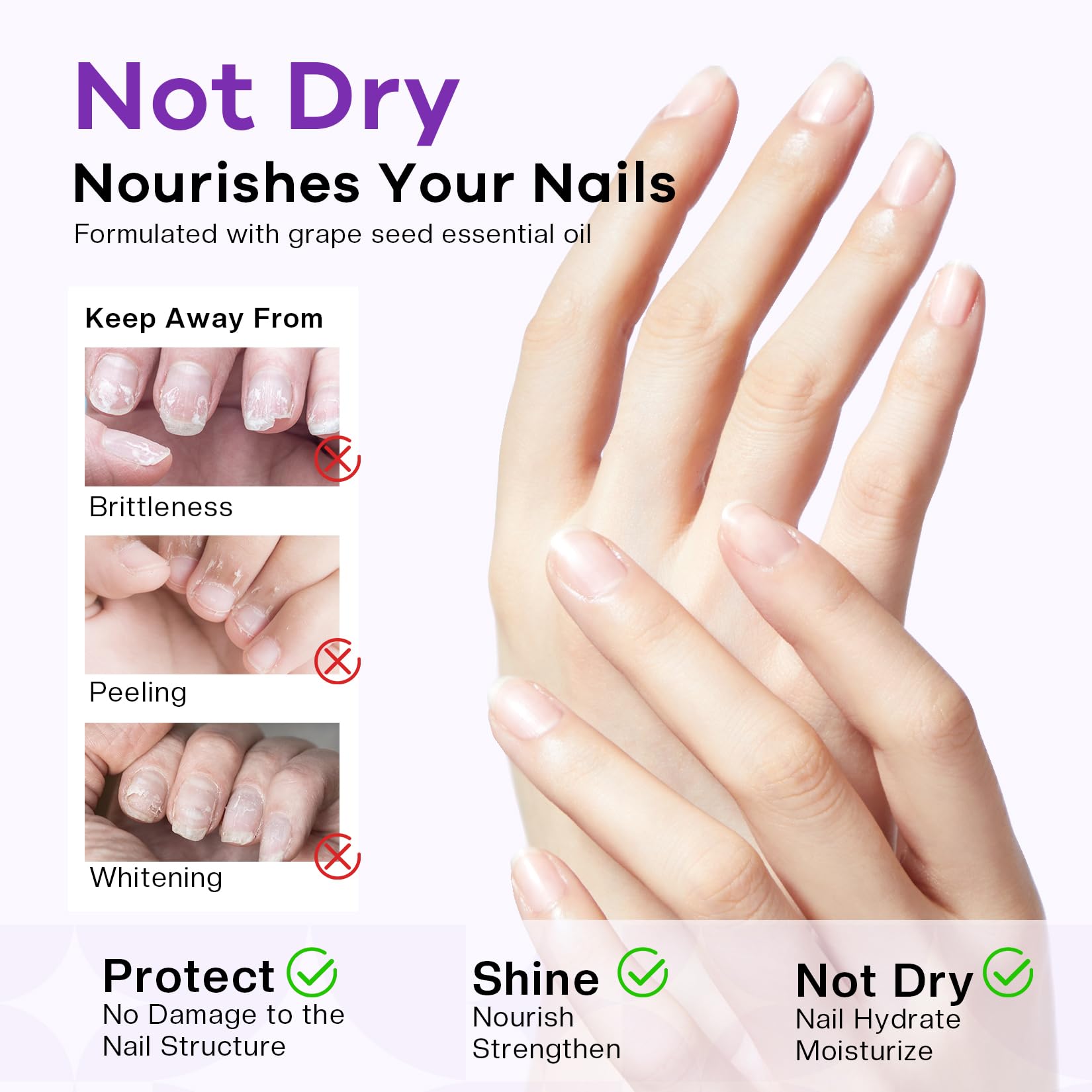 Glamonade Acetone Nail Polish Remover Kit – Quick Gel & Dip Powder Removal