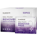 Glamonade Nail Polish Remover Pads 50 Pack Bulk Set | Quick Gel & Regular Polish Removal