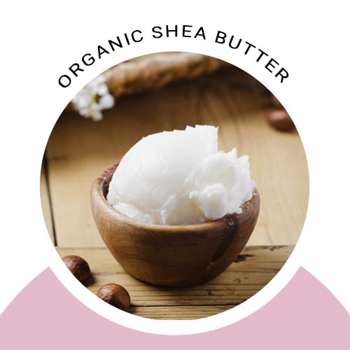 Glimmer Goddess Organic Whipped Body Butter – Hydrating Shea & Cocoa Butter with Pink Grapefruit (8oz)
