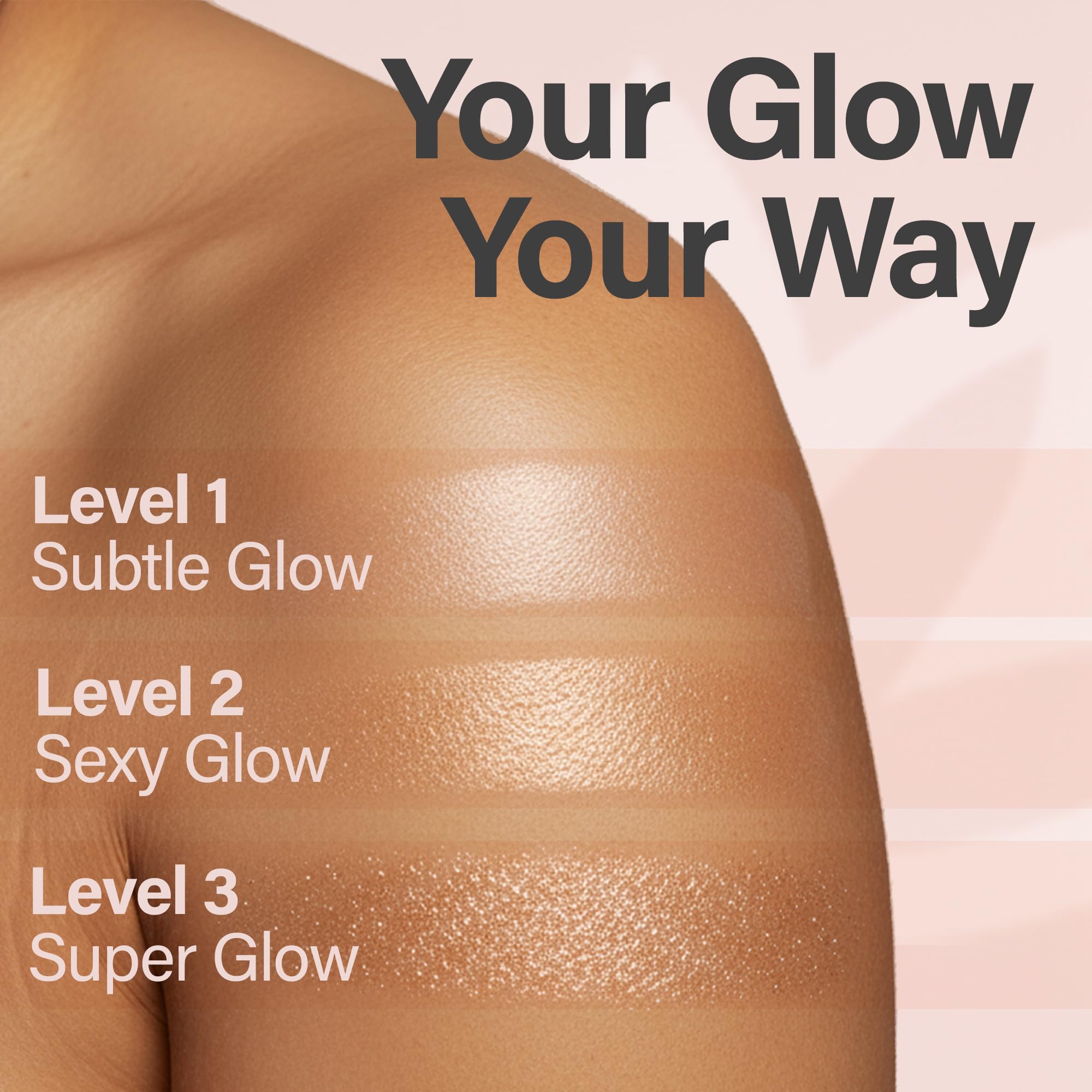 Glimmer Goddess Shimmer Body Butter with Organic Whipped Shea Butter – Hydration, Rose Gold Glow, 4 oz