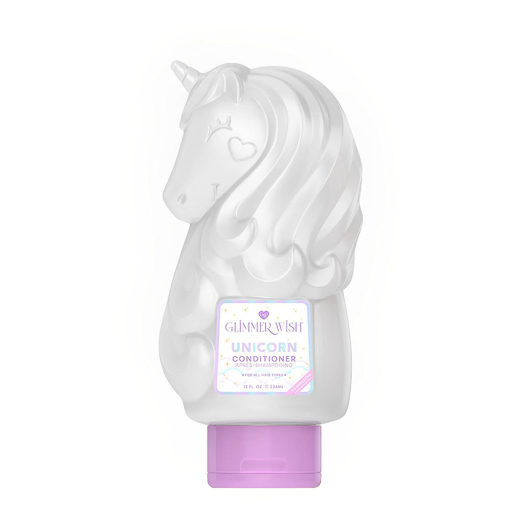 Glimmer Wish Unicorn Kids Conditioner – Paraben & Sulfate Free, Cotton Candy Scent, 12 Fl Oz
