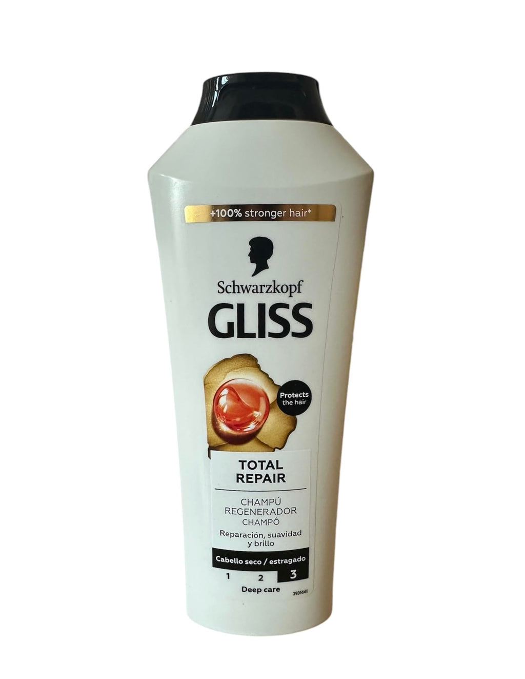 GLISS Ultra Moisture Shampoo – 2-Pack, 13.6 oz bottles with Liquid Keratin