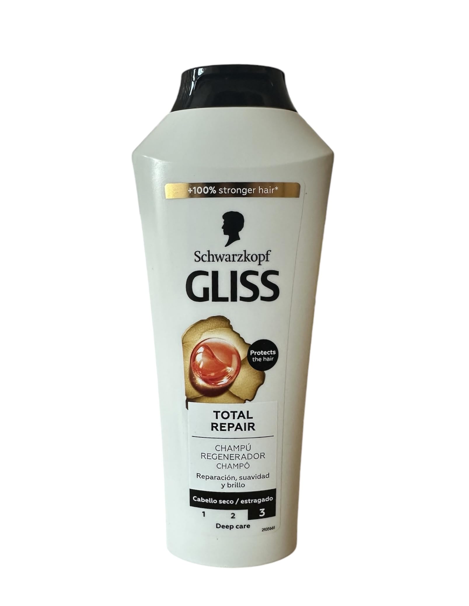 GLISS Ultra Moisture Shampoo – 2-Pack, 13.6 oz bottles with Liquid Keratin