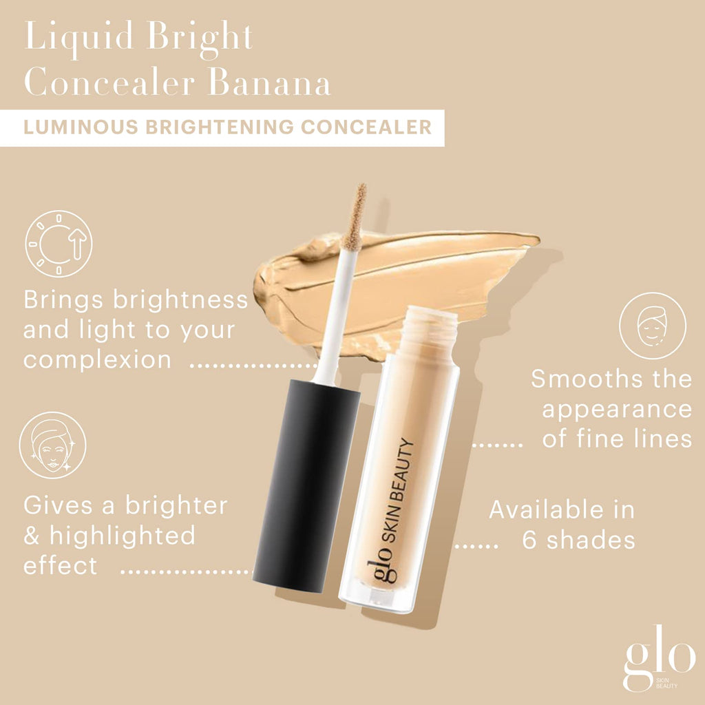 Glo Skin Beauty Brightening Concealer Banana – Conceal Dark Spots & Fine Lines