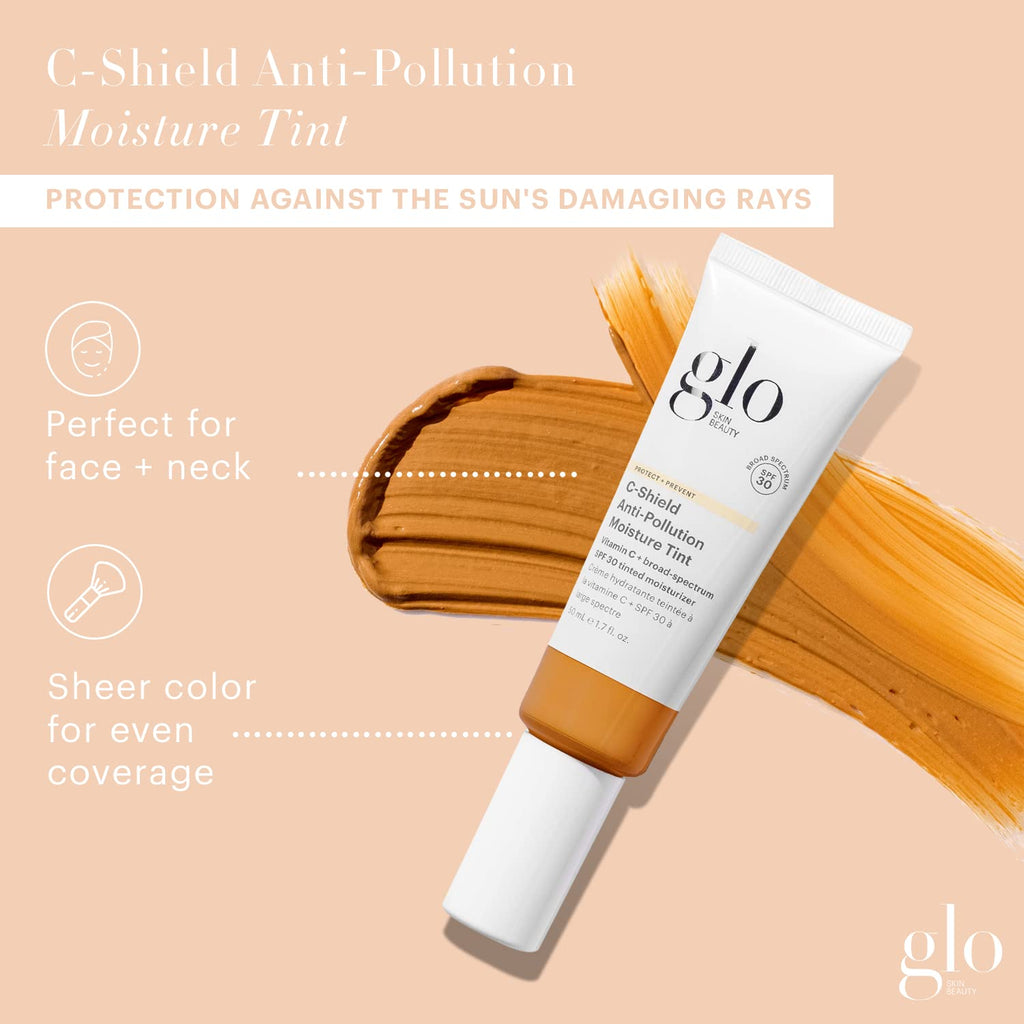 Glo Skin Beauty C-Shield Anti-Pollution Moisture Tint SPF 30 (7W-Dark)