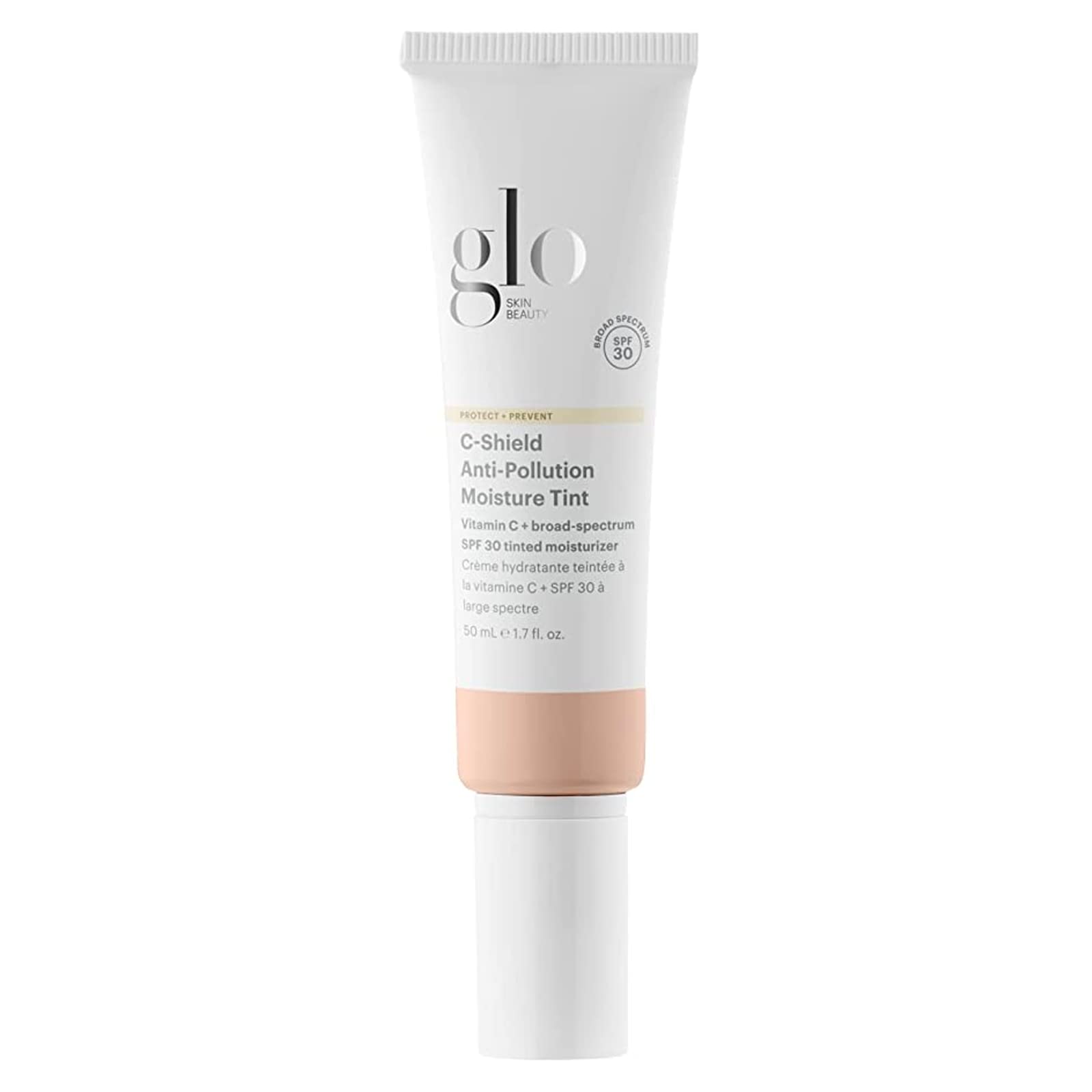 Glo Skin Beauty C-Shield Anti-Pollution Moisture Tint SPF 30 | Tinted Moisturizer with Vitamin C (1N-Fair)