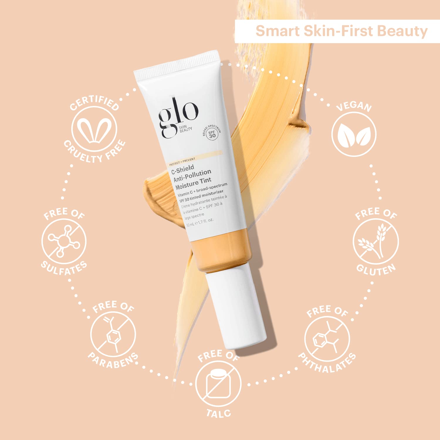 Glo Skin Beauty C-Shield Moisture Tint SPF 30 – Anti-Pollution Tinted Moisturizer