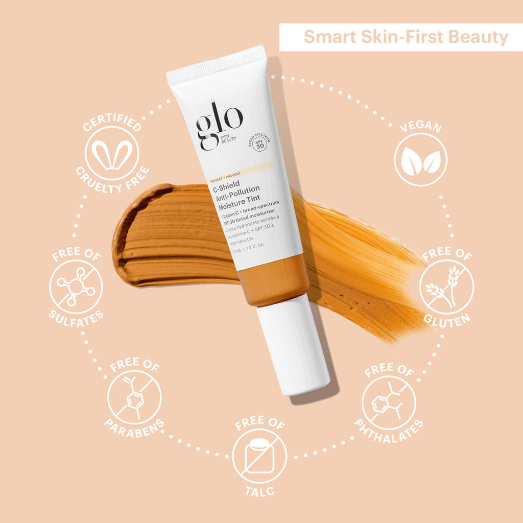 Glo Skin Beauty C-Shield Anti-Pollution Moisture Tint SPF 30 (7W-Dark)