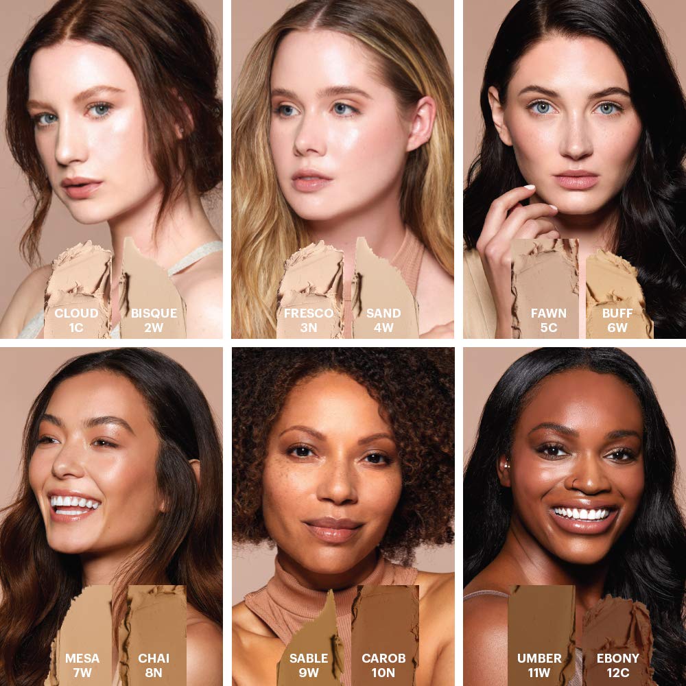 Glo Skin Beauty HD Mineral Foundation Stick — Buildable Coverage (Mesa 7W)
