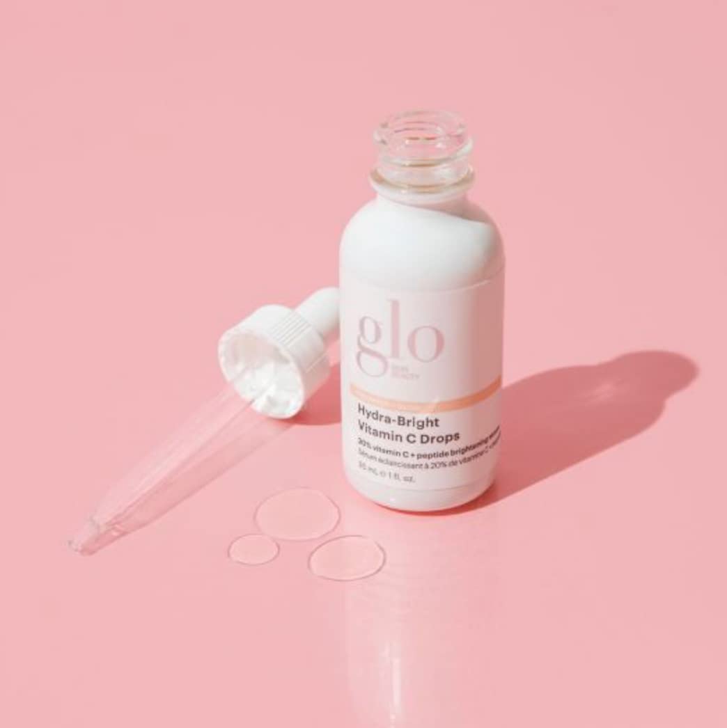 Glo Skin Beauty Hydra-Bright Vitamin C Drops — 20% Vitamin C + Peptide Brightening Serum
