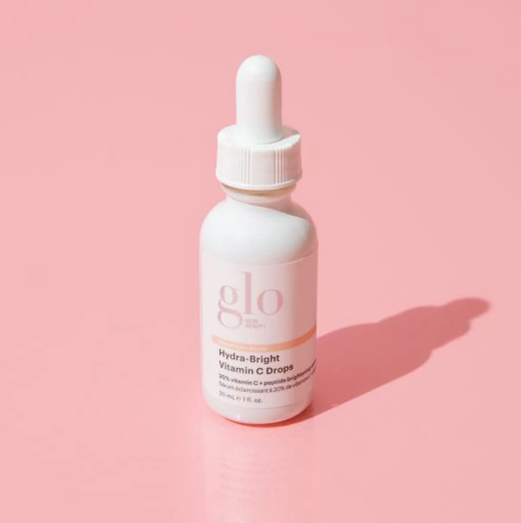 Glo Skin Beauty Hydra-Bright Vitamin C Drops — 20% Vitamin C + Peptide Brightening Serum