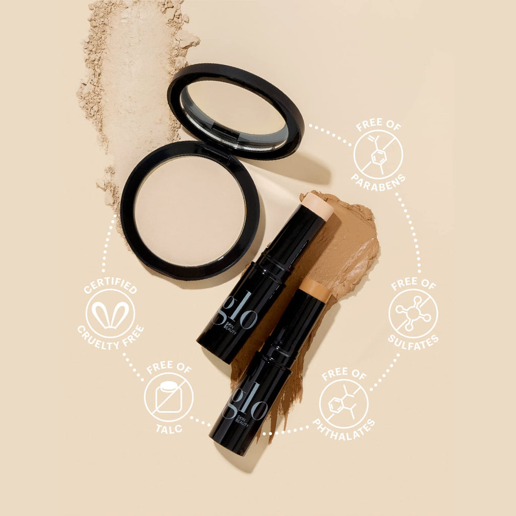 Glo Skin Beauty Luminous Liquid Foundation SPF 18 (Caramel) | Dewy Finish, Sheer to Medium Coverage