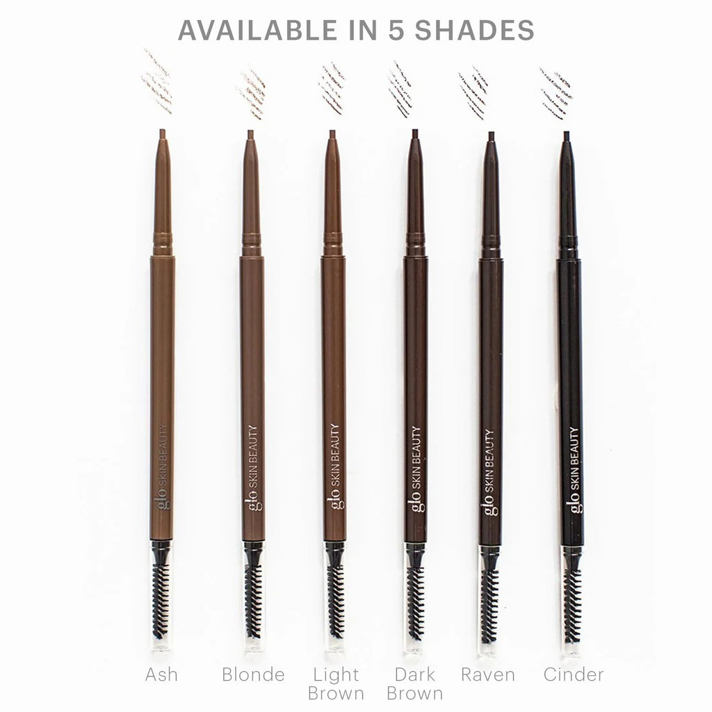 Glo Skin Beauty Precise Micro Browliner in Cinder – Long-Lasting Natural Brows