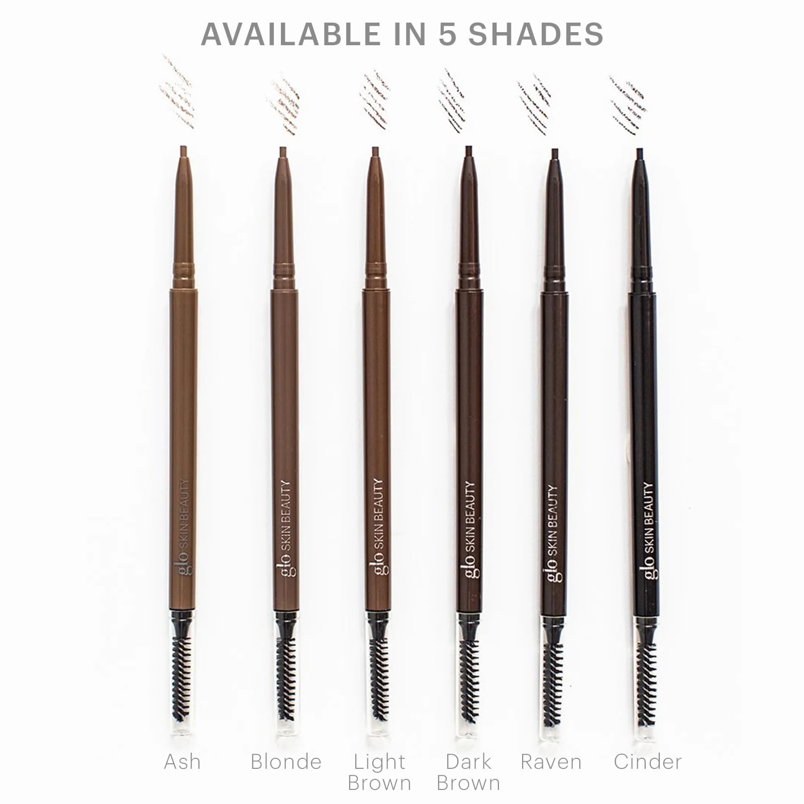 Glo Skin Beauty Precise Micro Browliner in Cinder – Long-Lasting Natural Brows