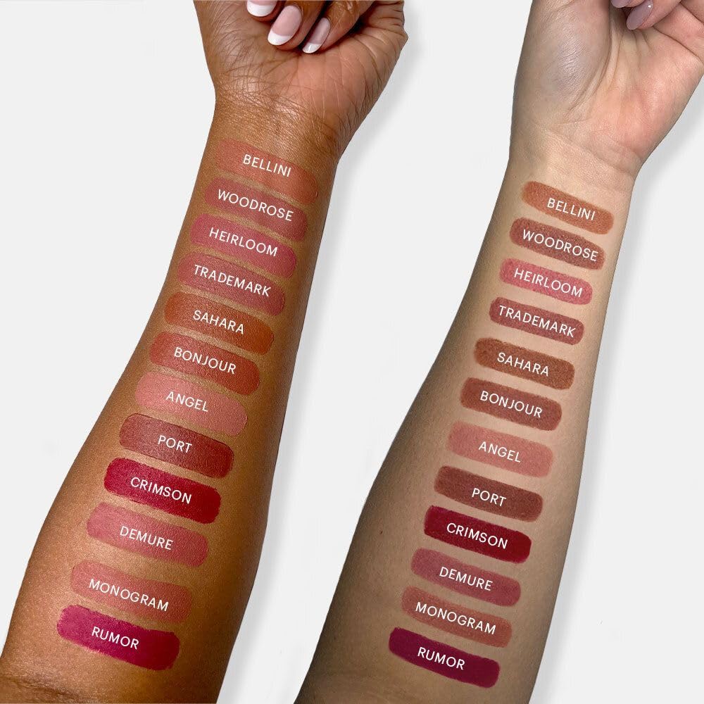 Glo Skin Beauty Suede Matte Lip Crayon – Long-Wearing Lip Color with Shea Butter & Mango Seed Oil
