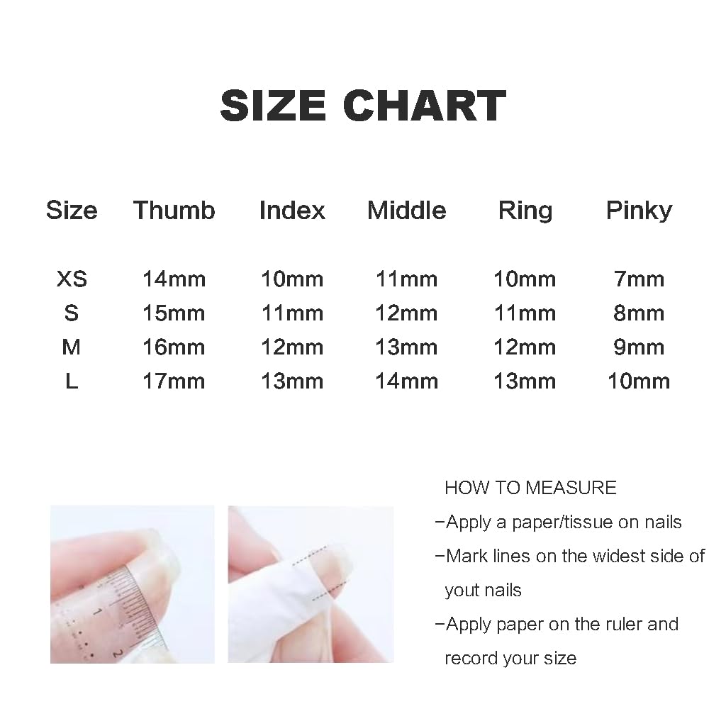 GLORS Press On Nails — Long Ballerina Coffin with Silver Glitter French Tips & 3D Rhinestones (10-Piece, Large LB)