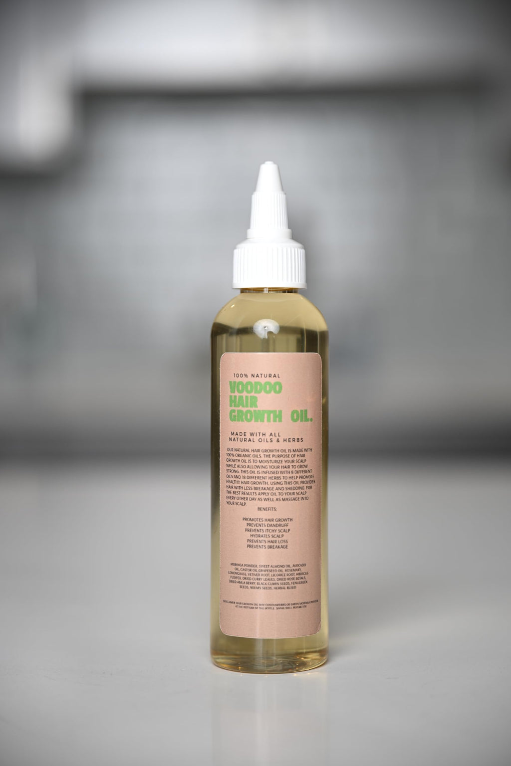 Glossed by Nae Voodoo Hair Growth Oil – Rosemary, Lemongrass, Grapeseed & Castor Oil for Hair Growth | All Hair Types | 4 oz